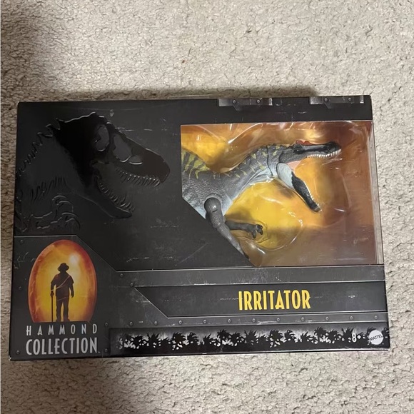 Mattel Hammond Collection Irritator Dinosaur - Black and Yellow